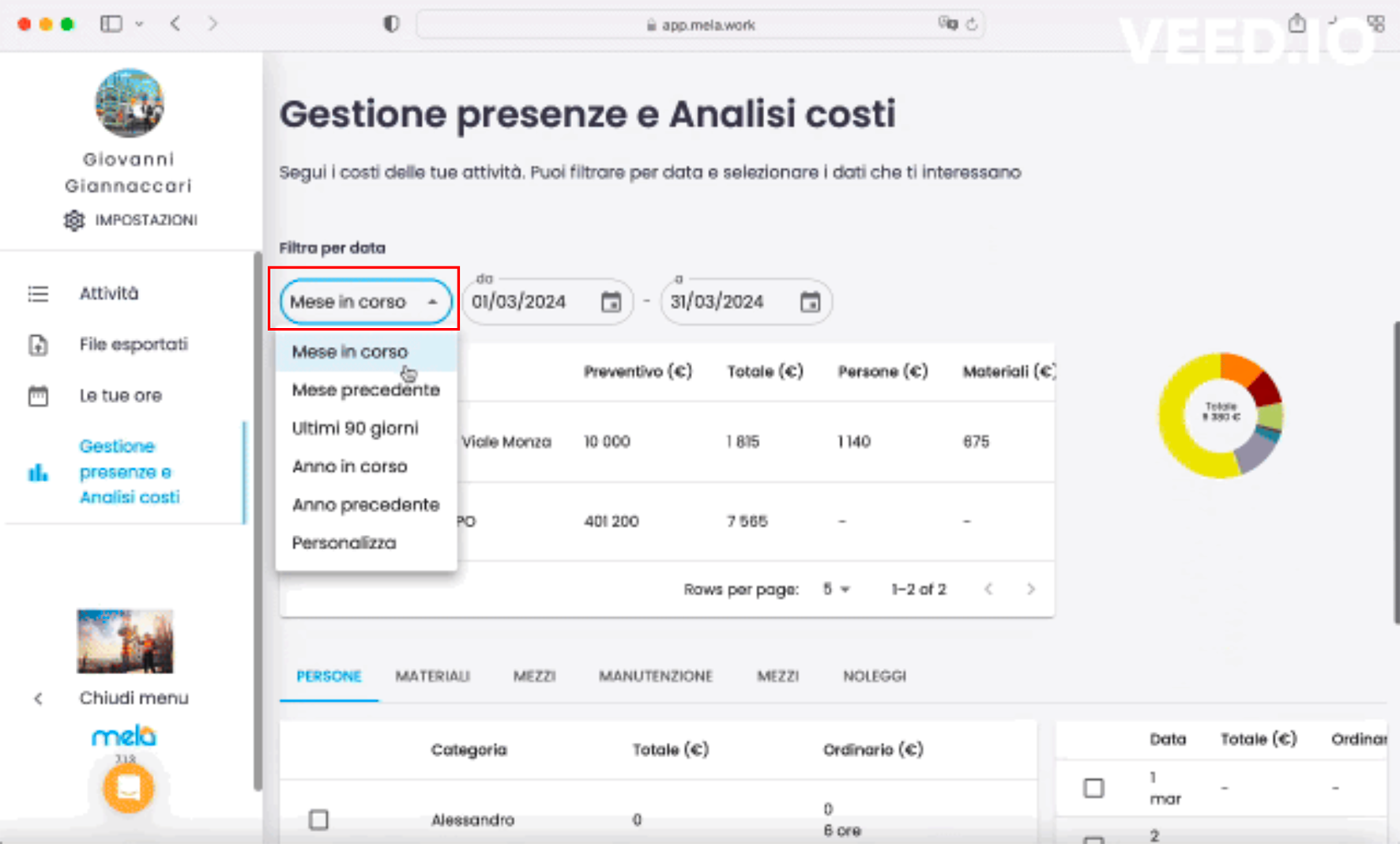 03 analisi costi cantiere mela