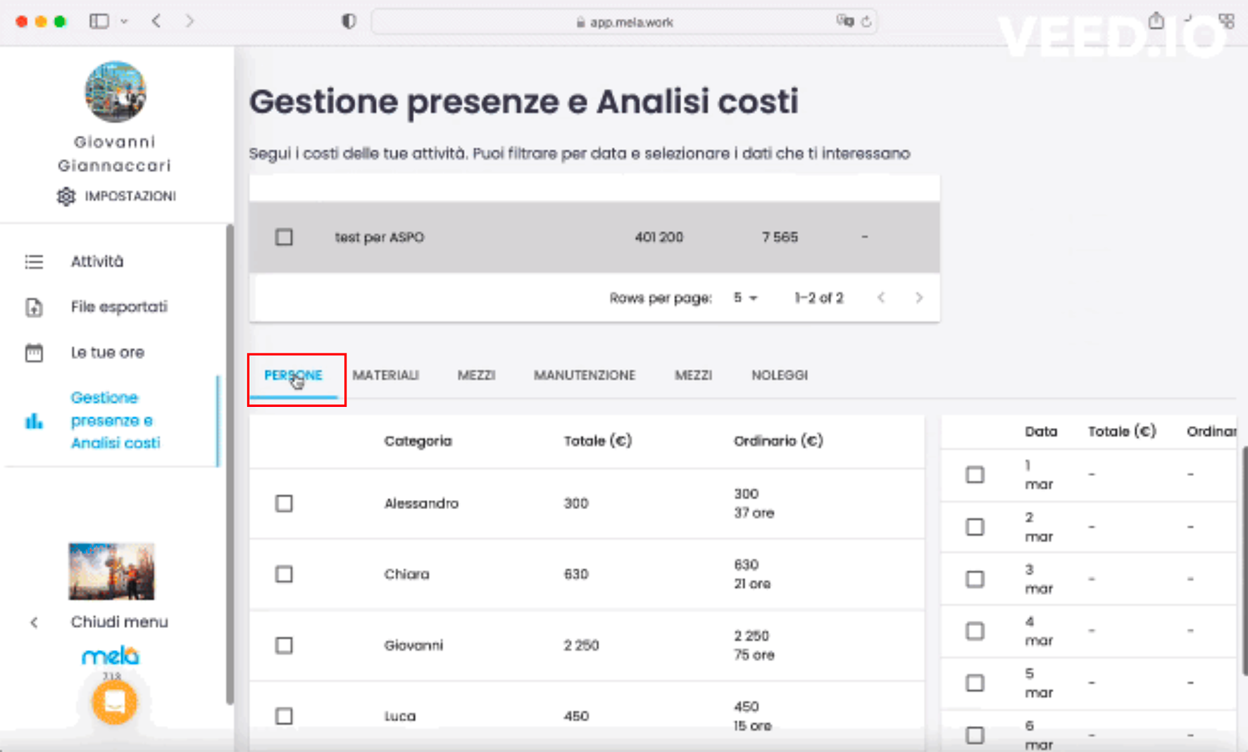 05 analisi costi cantiere mela